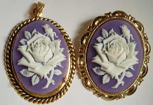 Purple Rose Cameos
